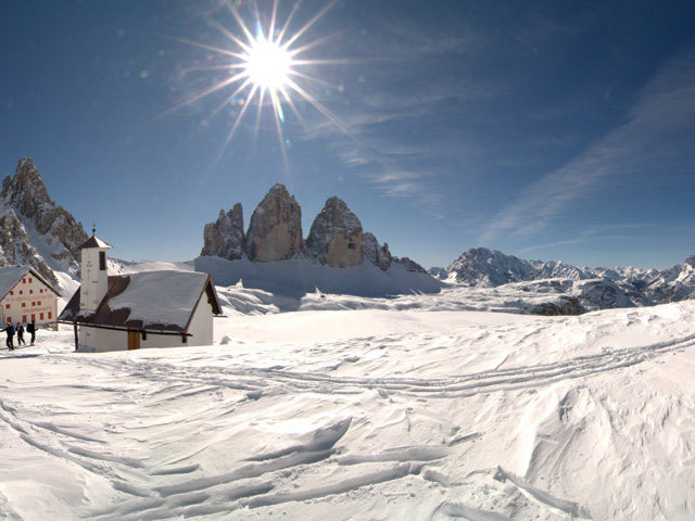 Le tre cime di Lavaredo - Inverno